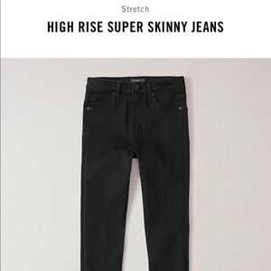 Abercrombie & Fitch - High Rise Super Skinny